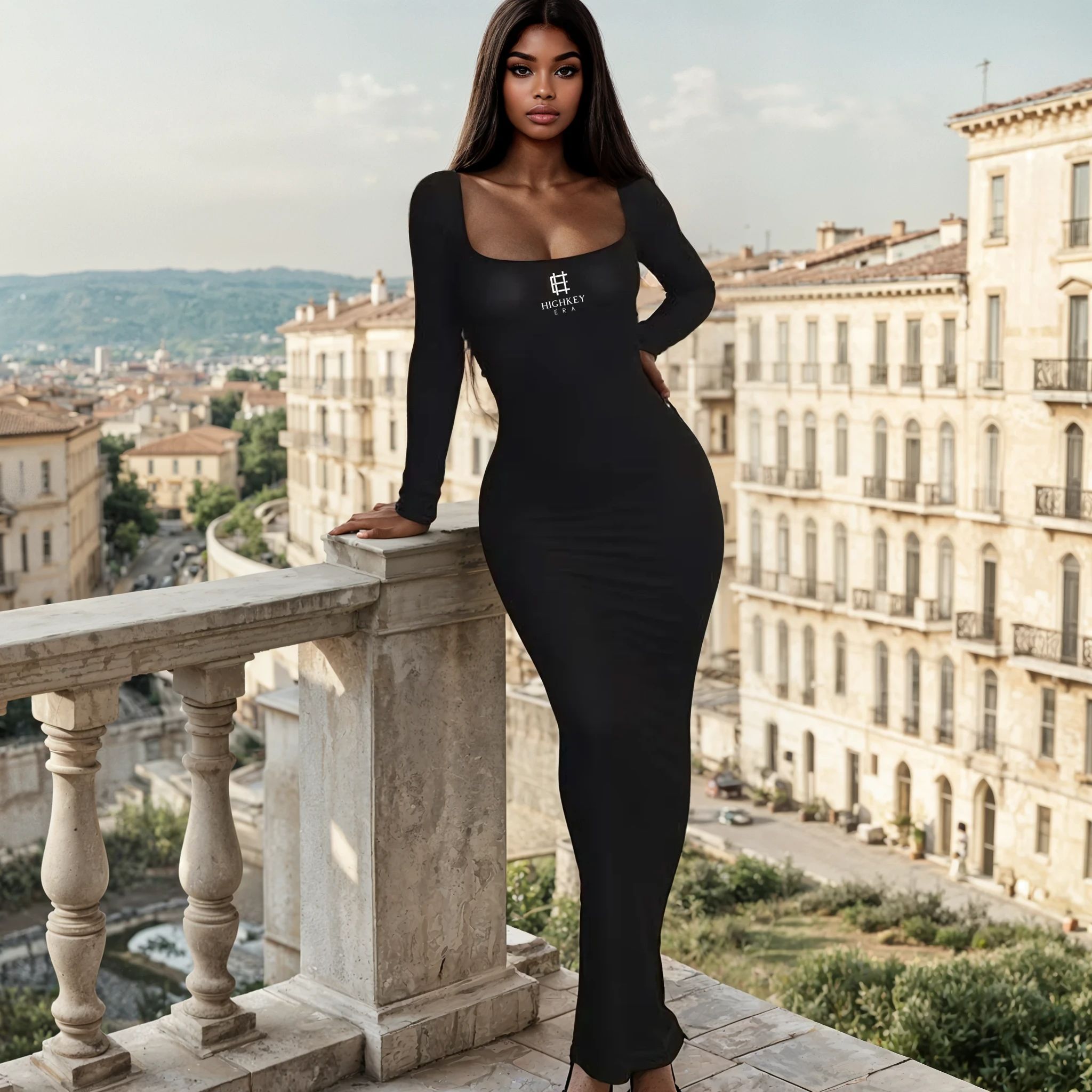 The Highkey Allure Maxi Dress - Image 2